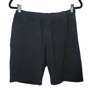 Travis Mathew Sweat Shorts Men's S Black Lounge Pull-On Stretch Workout Warmup